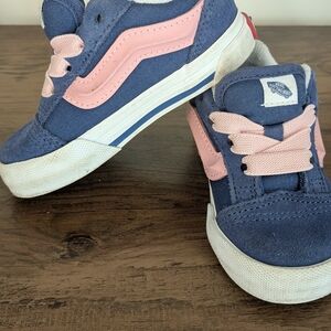 Toddler Vans : Girls purple And Pink